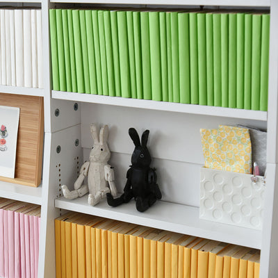 文庫本や漫画などを収納するだけでなく、お気に入りのコレクションを置いて魅せる収納としてのご使用もおすすめです。