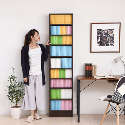 薄型本棚(W415×D165×H1805)