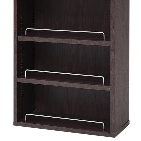 収納物の落下を防ぐ落下防止バー付きで安心してご使用いただけます。