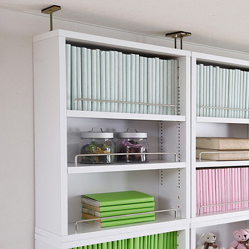 本棚上のデッドスペースをしっかりと有効活用できる、幅41.5cmタイプの薄型本棚専用の上置き本棚です。