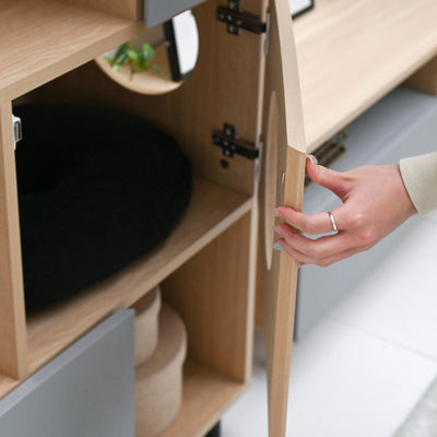 ピシカ オープンキャビネット(W700×D405×1125)