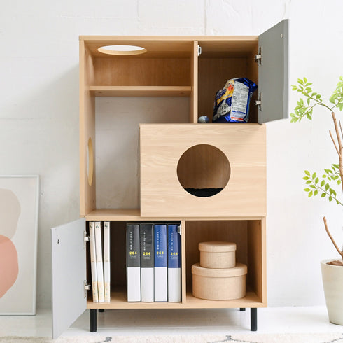 ピシカ オープンキャビネット(W700×D405×1125)