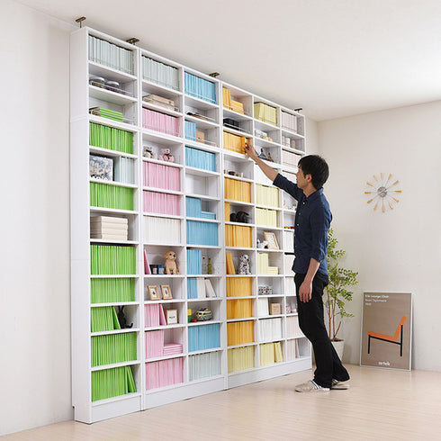 薄型本棚 W810専用上置き(W810×D165×H580-730)