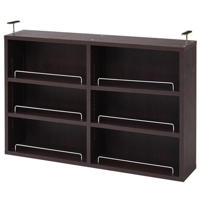 薄型本棚 W810専用上置き(W810×D165×H580-730)