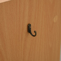 【左右選べる便利なフック】
帽子や給食袋、お稽古バッグなどの定位置になる便利なフックは、お部屋のレイアウトに合わせて左右どちらにも取り付け可能です。