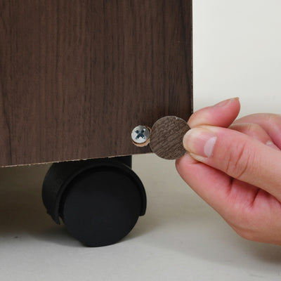 木製デスクワゴン(W400×D390×H505)