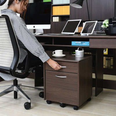 木製デスクワゴン(W400×D390×H505)