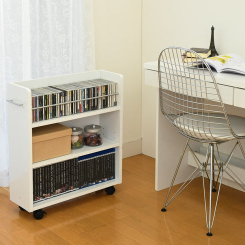 どこから見ても美しい背面化粧仕上げを施したシンプルなデザインのラックなので、リビングやダイニング、仕事場などの様々なシーンでも活躍します。