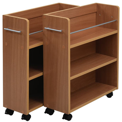 【自在に動かせる収納棚】
キャスター付きだから移動もラクラクで、お部屋の模様替えや掃除の際にも、手軽に動かせる便利な収納ラックです。