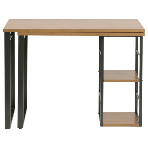 【置く場所を選ばない伸縮デスク】
普段はコンパクトに、作業する時は広々と、お部屋のスペースや用途に合わせて自由にサイズを変えられるので、あなたの暮らしにぴったり寄り添うでしょう。