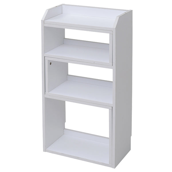 カウンター下やリビングの窓下など、お部屋のデッドスペースを活かしてくれる伸縮ラックです。