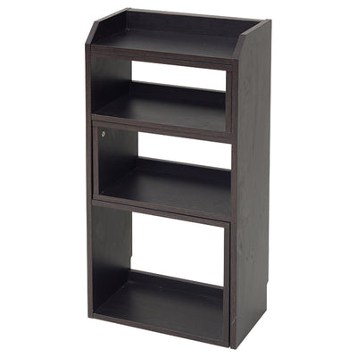 カウンター下収納 伸縮ラック(W400-720×D220×H800)