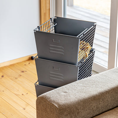 リヴ 3段スタッキングボックスセット(W310×D300×H695)