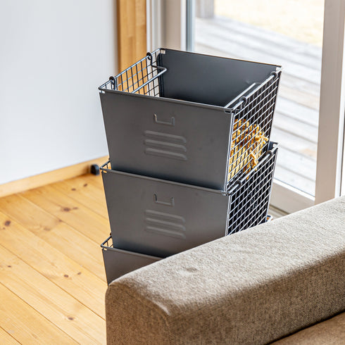 リヴ 3段スタッキングボックスセット(W310×D300×H695)