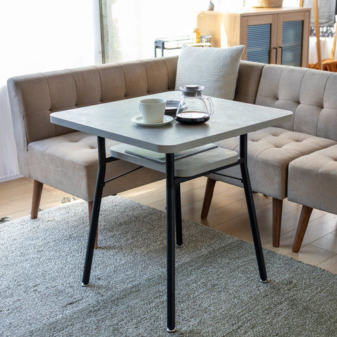 ミルド ダイニングテーブル(W650×D650×H680)