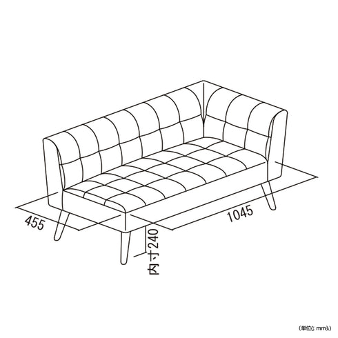 【暮らしに馴染む、絶妙サイズ】
お部屋に圧迫感を与えないよう計算されたサイズ感で、ダイニングにもリビングにもすっきりと収まり、限られた空間を有効に活用できます。