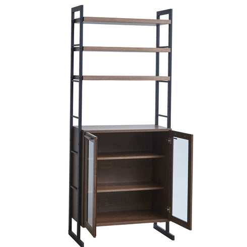 ブラックアイアンのフレームの冷たさを無垢材の温もり感で調和することで大人な雰囲気を残した家具となります。