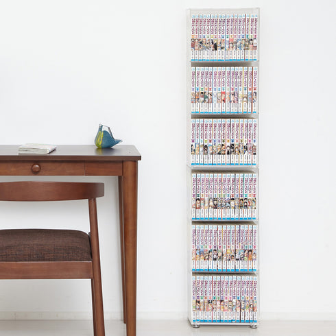 【どんな場所にも馴染む佇まい】
デスクサイドや壁際など、ちょっとした隙間に置くだけで、その透明感あふれるデザインがどんなインテリアにも自然に調和してくれます。