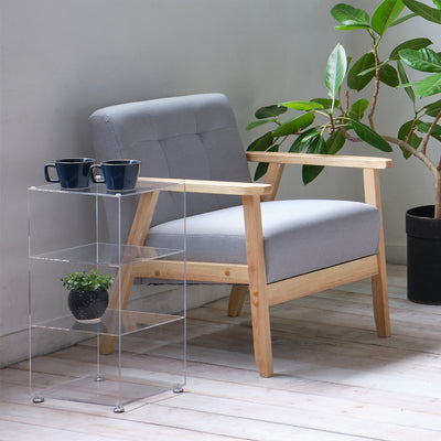 アクリリック シューズラック 2個組(W260×D134×H560)