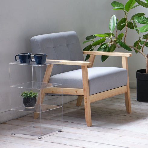 アクリリック シューズラック 2個組(W260×D134×H560)