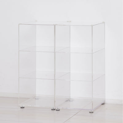 アクリリック シューズラック 2個組(W260×D134×H560)