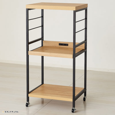 【優しさ香る、モダンナチュラル】
やわらかな木目調の天板と、引き締まったスチールフレームの組み合わせが、洗練された印象を与えます。