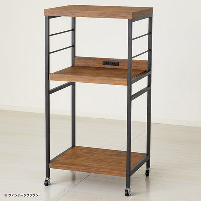 【深みのある、ヴィンテージ調】
深みのあるブラウンの木目が、高級感を醸し出し、お部屋を落ち着いたシックな雰囲気で満たします。