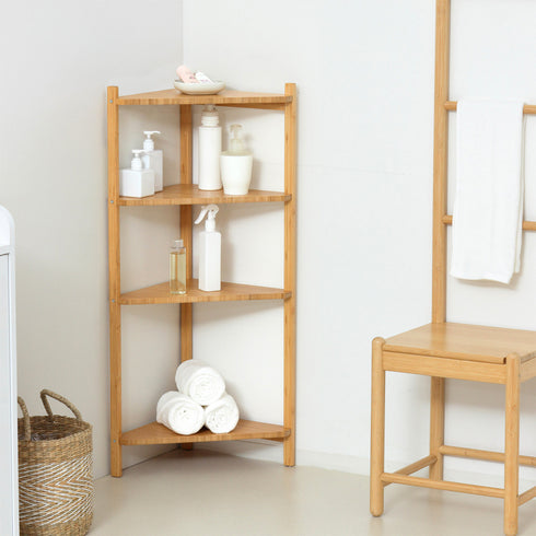 コーナータイプなのでお部屋の角にすっきり収まり、お部屋のデッドスペースを有効活用できます。