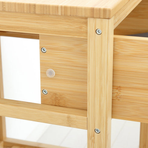 Bamboo サイドテーブル(W400×D400×H610)