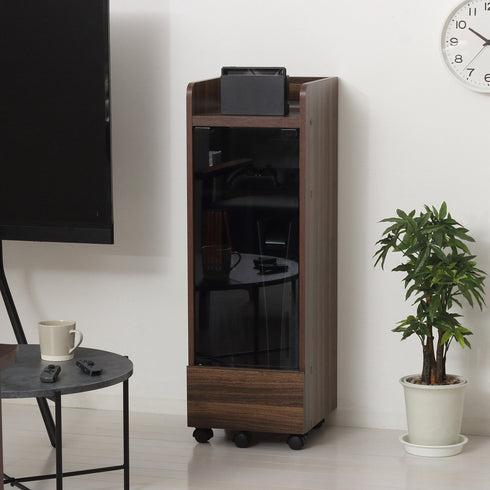 ゲーム機や周辺機器をすっきり収納できる、オシャレなゲーム機ラック。