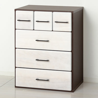 縦と横で高さや幅のサイズが替わる為、レイアウトや使用者に合わせて向きをお選びください。