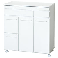 【キッチンに、洗練された存在感】
清潔感あふれるホワイトカラーと無駄のないデザインは、どんなテイストのキッチンにも自然に溶け込み、空間全体をすっきりと見せてくれます。