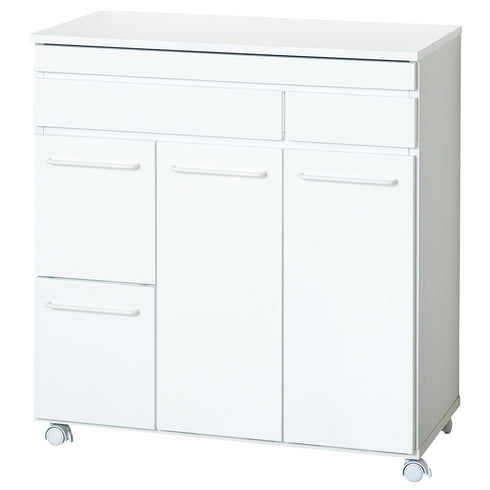 【キッチンに、洗練された存在感】
清潔感あふれるホワイトカラーと無駄のないデザインは、どんなテイストのキッチンにも自然に溶け込み、空間全体をすっきりと見せてくれます。