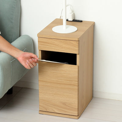 コンセント付きダストボックス(W255×D350×H510)