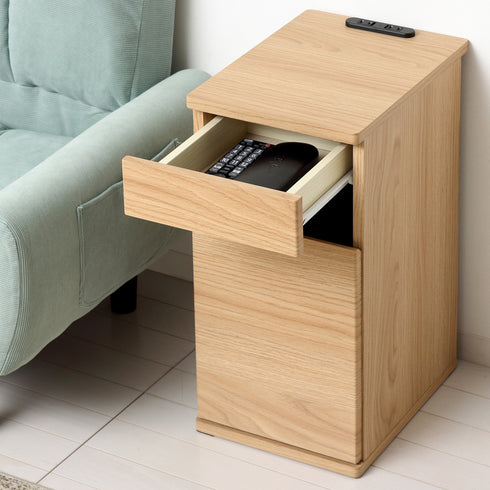 コンセント付きダストボックス(W255×D350×H510)