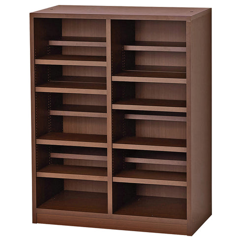 国産ダブル棚板本棚(W900×D430×H1150)