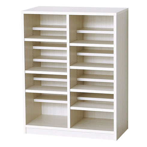 国産ダブル棚板本棚(W900×D430×H1150)