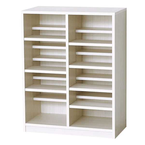 国産ダブル棚板本棚(W900×D430×H1150)