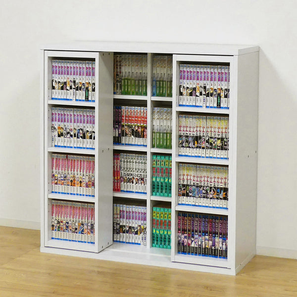 前面スライド式で大容量収納が叶う、深型スライドシェルフ。