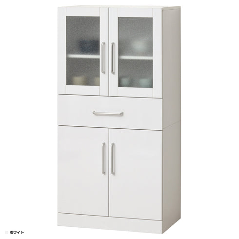 【置く場所を選ばない、美しい佇まい】
お部屋に明るさと清潔感をもたらす純白のボディは、壁付けはもちろん、間仕切りとしても使える美しい背面化粧仕上げが施されているため、リビングとダイニングを緩やかに分けるなど、自由なレイアウトをお楽しみいただけます。