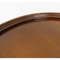 【安心の立ち上がり縁】天板の約2cmの立ち上がり縁が、置いた小物の落下を防ぎ、機能性とデザインを両立します。