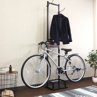 【魅せる収納】お気に入りの自転車をインテリアの一部として、美しくディスプレイできます。