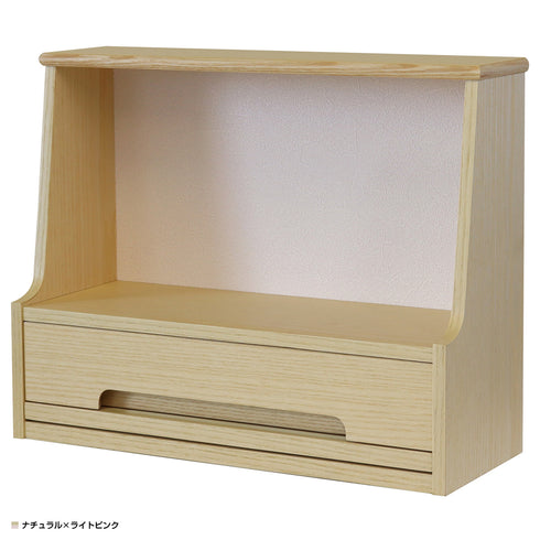 【優しい気持ちになるライトピンク】
柔らかな木目に優しいライトピンクを合わせたカラーは、故人を想う温かい気持ちに寄り添い、お部屋の雰囲気を明るく彩ります。