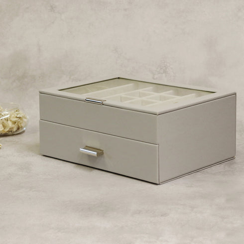 ジュエリーボックス アシャ 2段タイプ(W264×D216×H115)