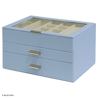 【知性を纏うセレストブルー】
凛とした空気を纏うセレストブルーは、クールでありながらも柔らかな印象で、お部屋のアクセントとしても美しく映えます。