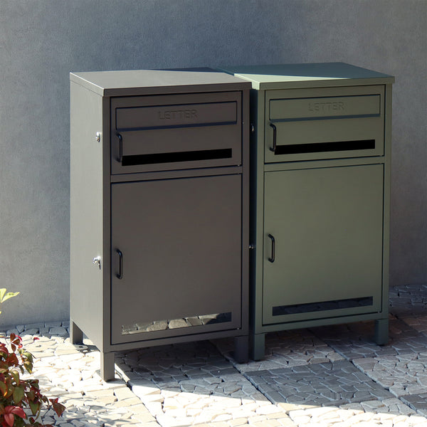 1台で郵便ポストと宅配ボックスの役割を持つ、オシャレで便利な宅配ボックス付きポスト Gioele(ジョエレ)。