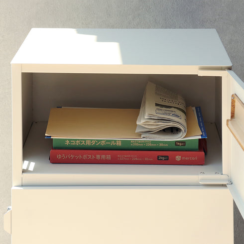 宅配ボックス付ポスト ジャン(W450×D400×H855)