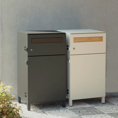 1台で郵便ポストと宅配ボックスの役割を持つ、オシャレで便利な宅配ボックス付きポスト Gian(ジャン)