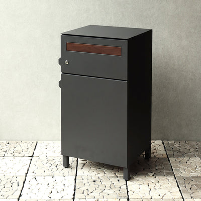 宅配ボックス付ポスト ジャン(W450×D400×H855)