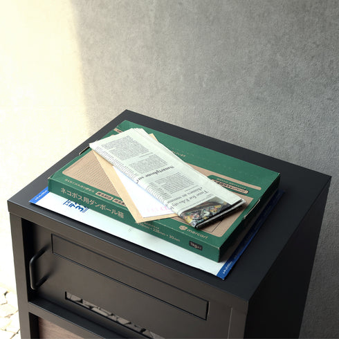 宅配ボックス付ポスト ラウロ(W420×355×H825)